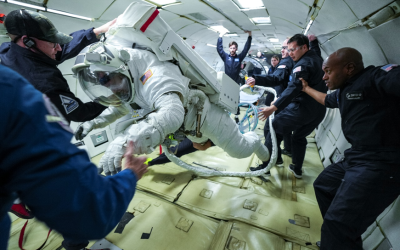 Collins Aerospace Successfully Tests NASA Space Station Suit in Microgravity