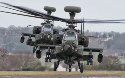 Why Apache Military Helicopters Have Wire Cutters on the Front